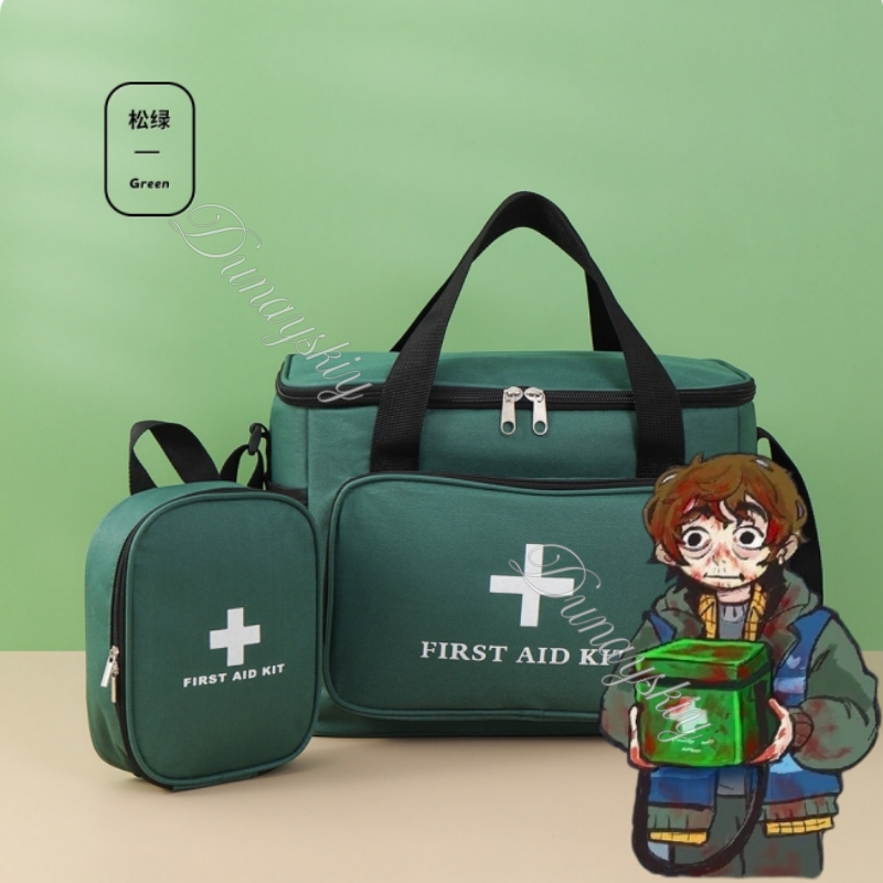 First Aid Bag Kit - Bolso de primeros auxilios verde, bolso