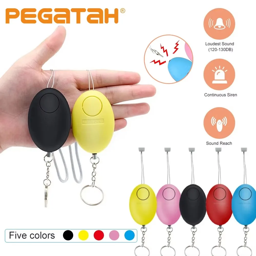 Personal Alarm Keychain - Llavero de Autodefensa con Alarma Sonora