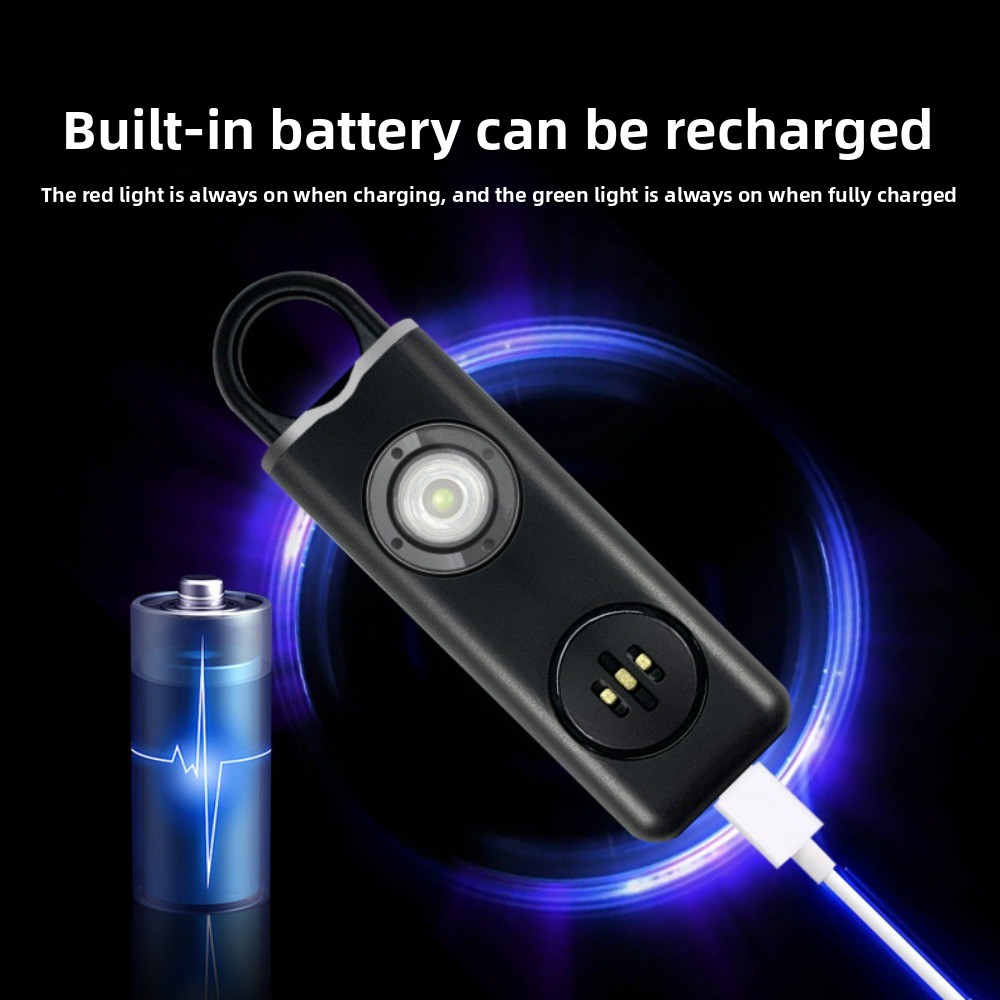 Personal Alarm Keychain - Alarma personal de sonido seguro de