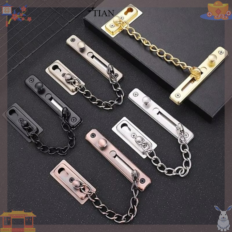 Security Chain Door - Cadena para puerta con cerrojo, pestillo