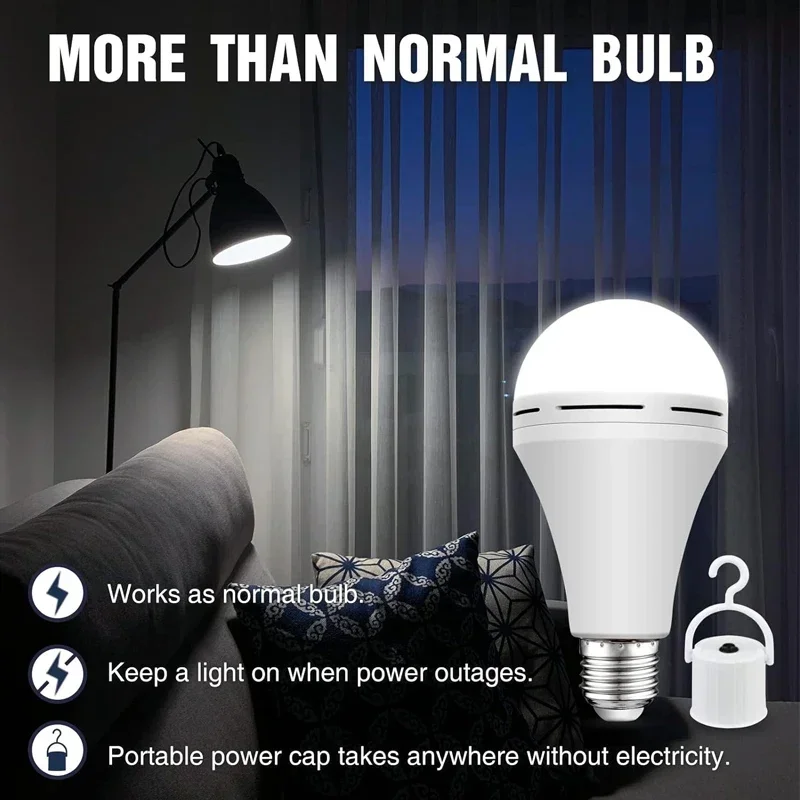 Luz LED de Camping de 7-15W, b - Power Outage Light reseña y precio